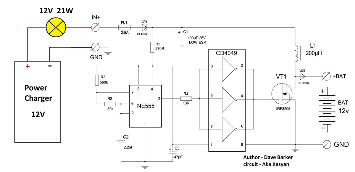 Десульфатор - Відновлення свинцових кислотних АКБ
